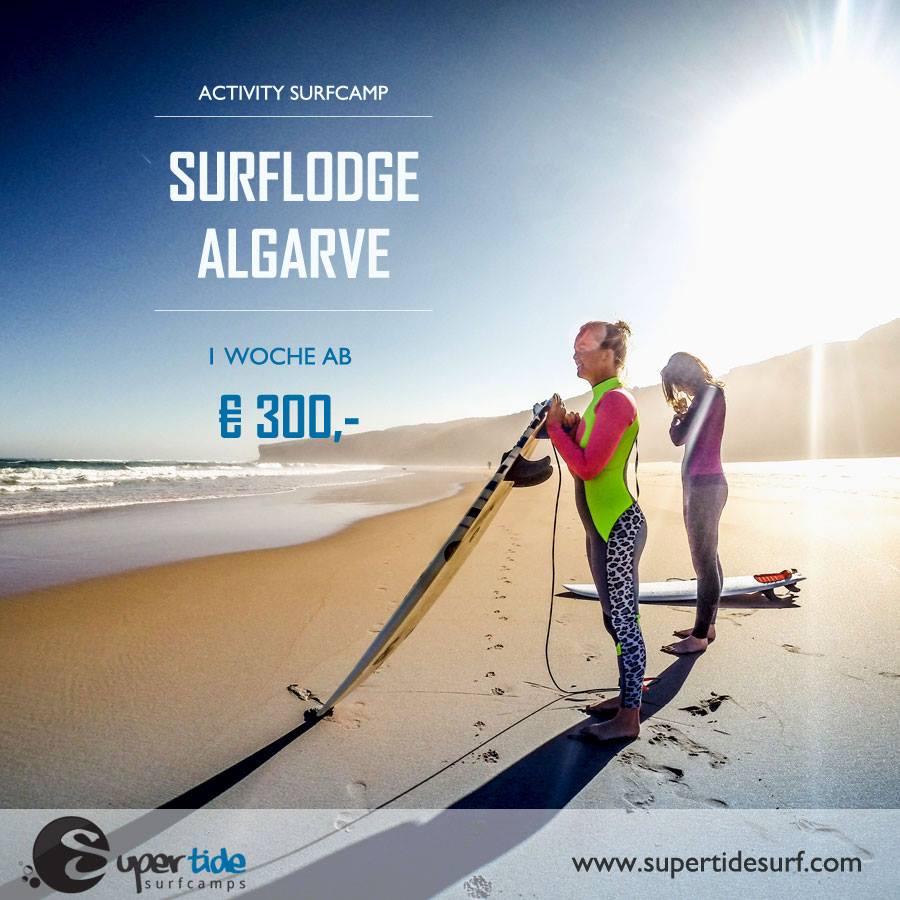 Social Media Design für die Supertide Surfcamps Reiseagentur