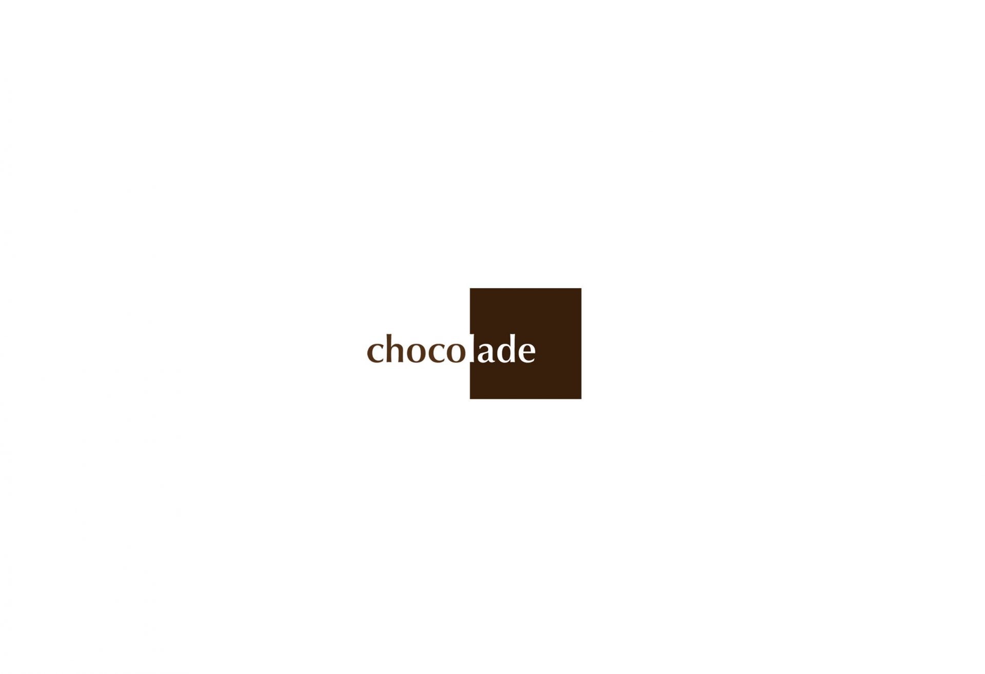 Logodesign für Lebensmittelindustrie ‣ chocolade